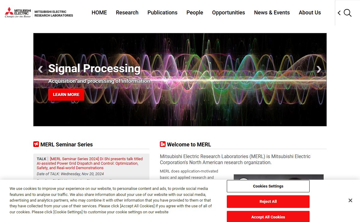Mitsubishi Electric Research Laboratories