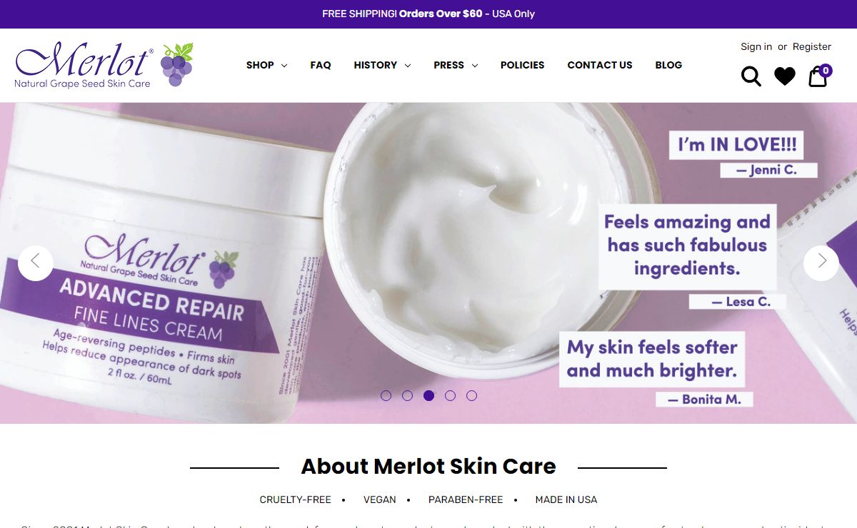 Merlot Skin Care