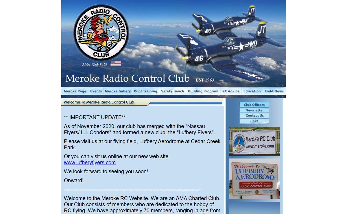 Meroke Radio Control Club - AMA Leader Club