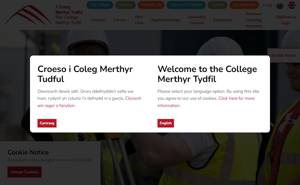 Home | The College Merthyr