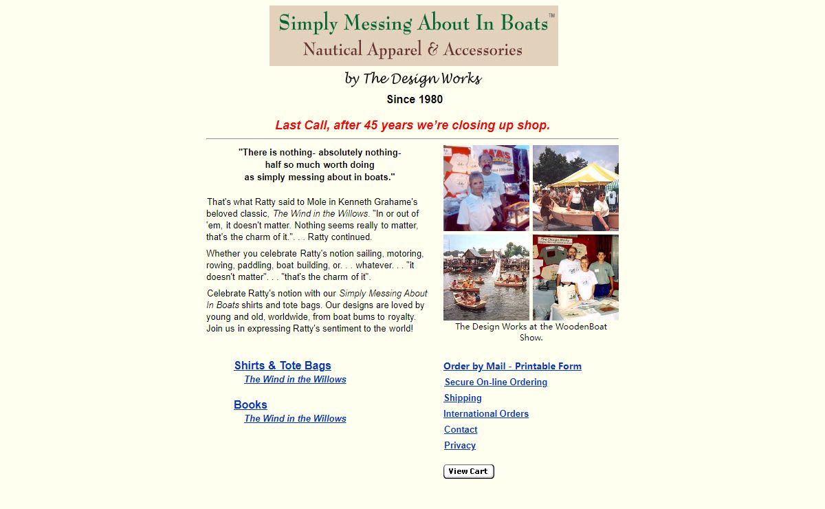 Simply Messing About In Boats | Shirts, Tote Bags, Gifts