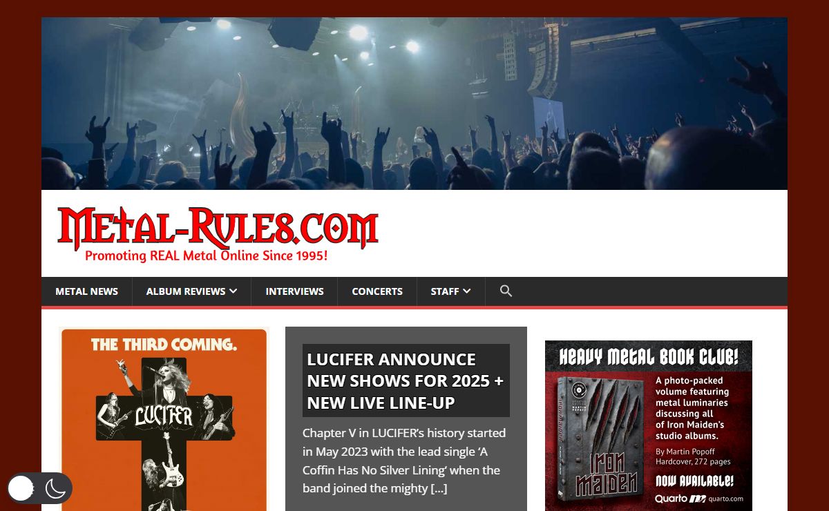 Homepage : Metal-Rules.com