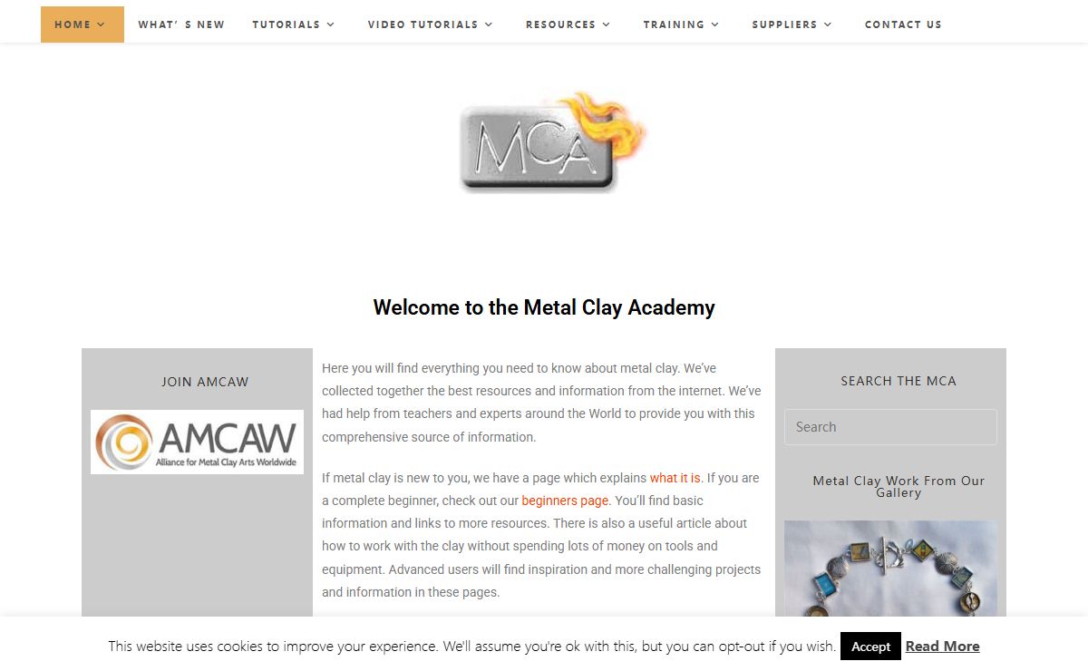 Home | Metal Clay Academy