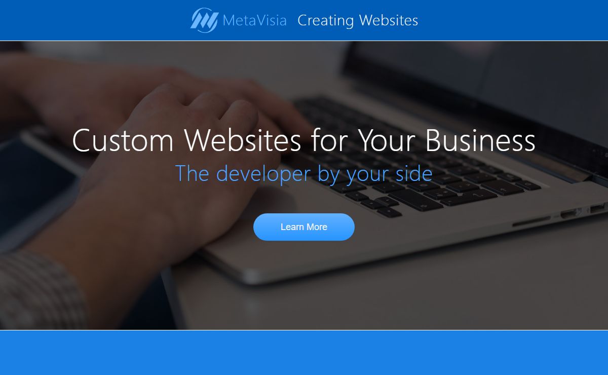 MetaVisia - creating custom websites, website redesign