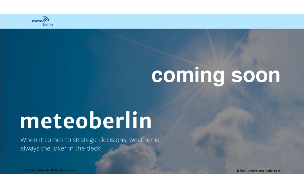 meteo berlin - comming soon