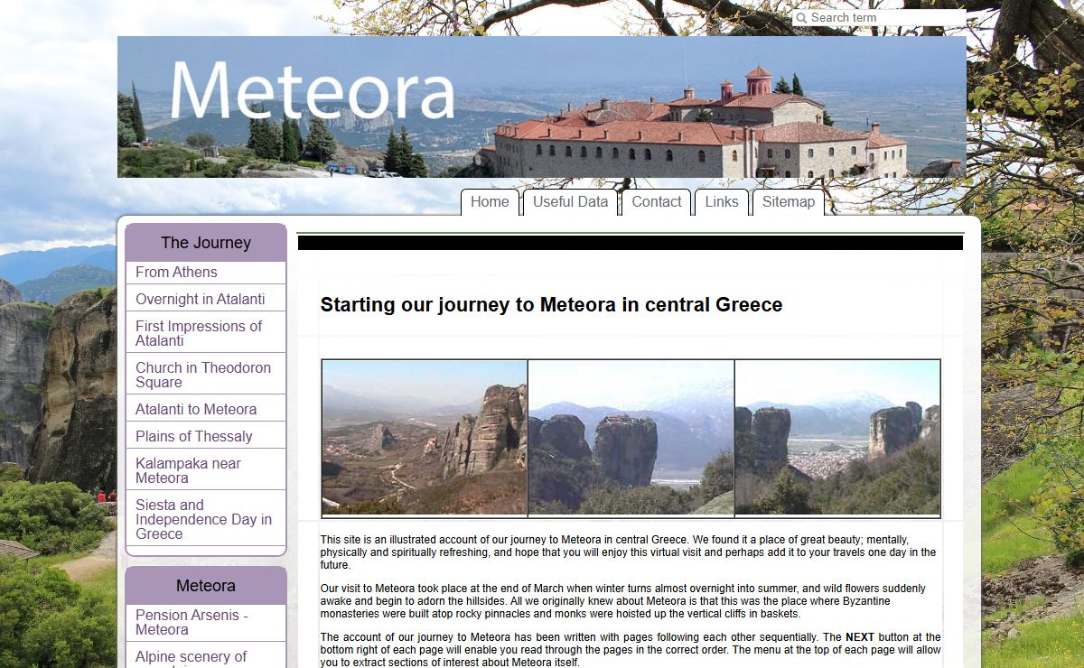 Introduction to our journey to Meteora in central Greece and Trikala