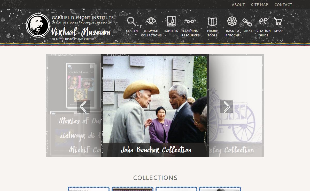 The Virtual Museum of Métis History and Culture