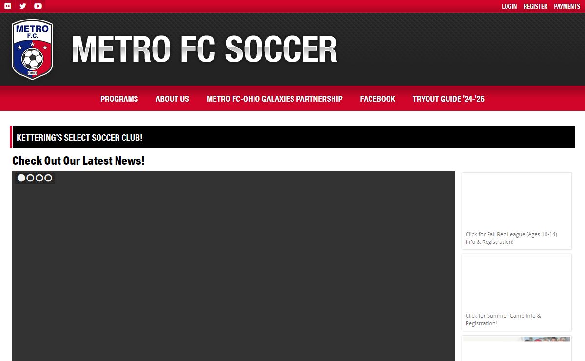 Metro FC Soccer | Home