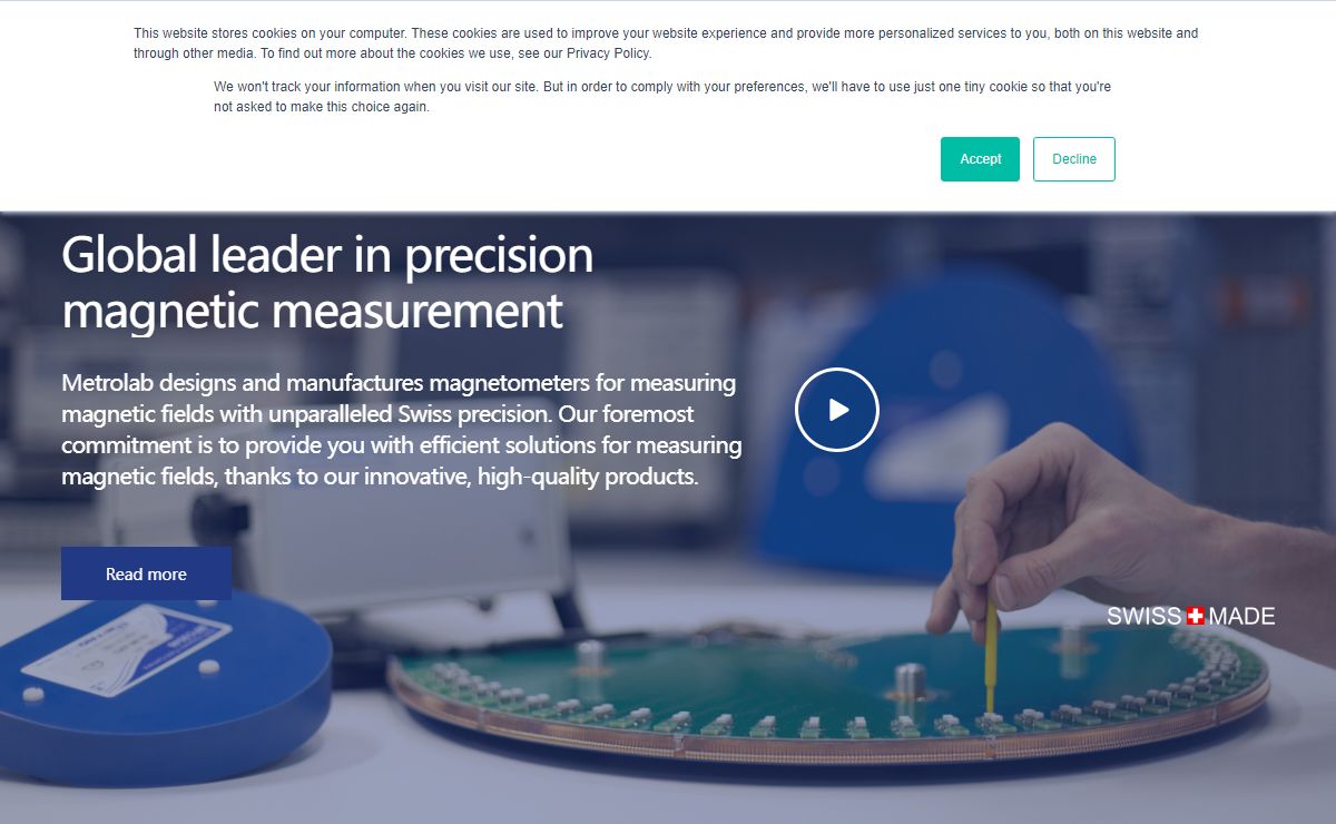 Metrolab Technology SA – Magnet Precision has a name