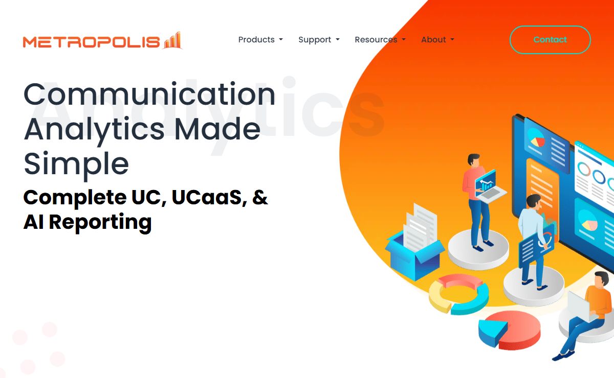 Unified Communication (UC) and AI Analytics | Metropolis Corp