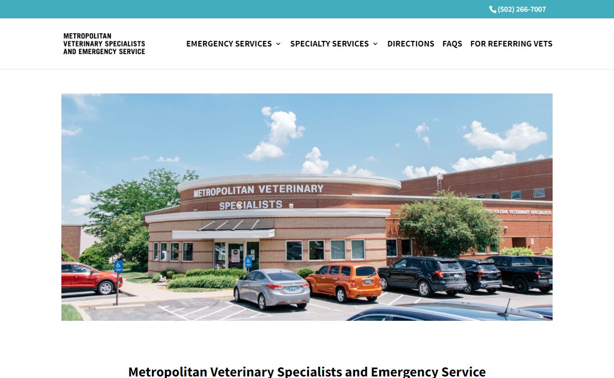Home - Metropolitan Veterinary Specialists and Emergency Service