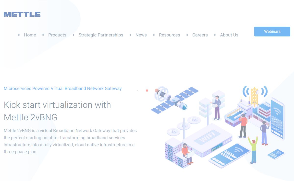 Mettle Networks | NFV/SDN vBNG