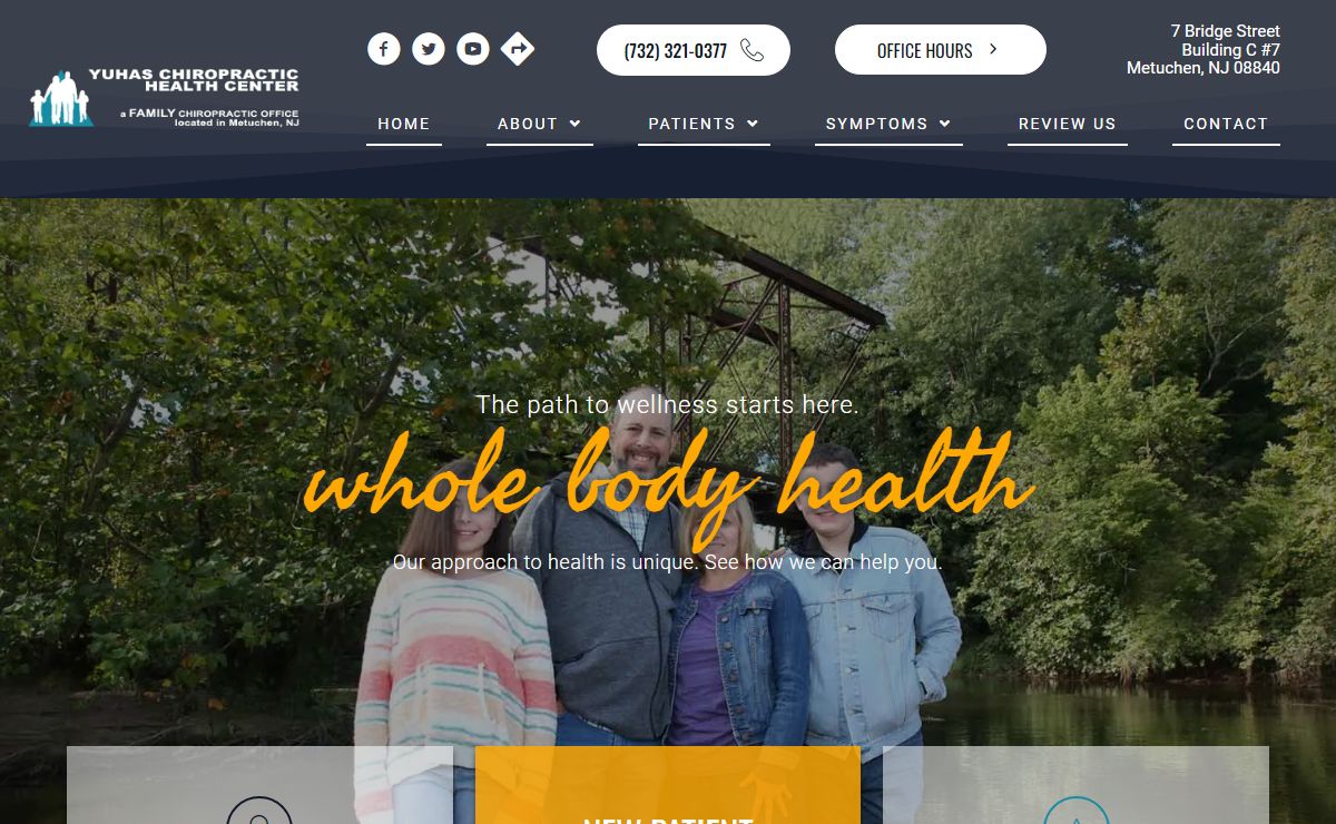Chiropractor Metuchen NJ - New Patients Click Here