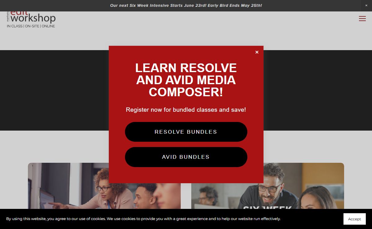 NYC Video Editing Classes, Best Courses & Workshops