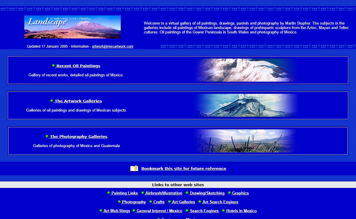 ARTWORK AND PHOTOGRAPHY GALLERIES OF MEXICO