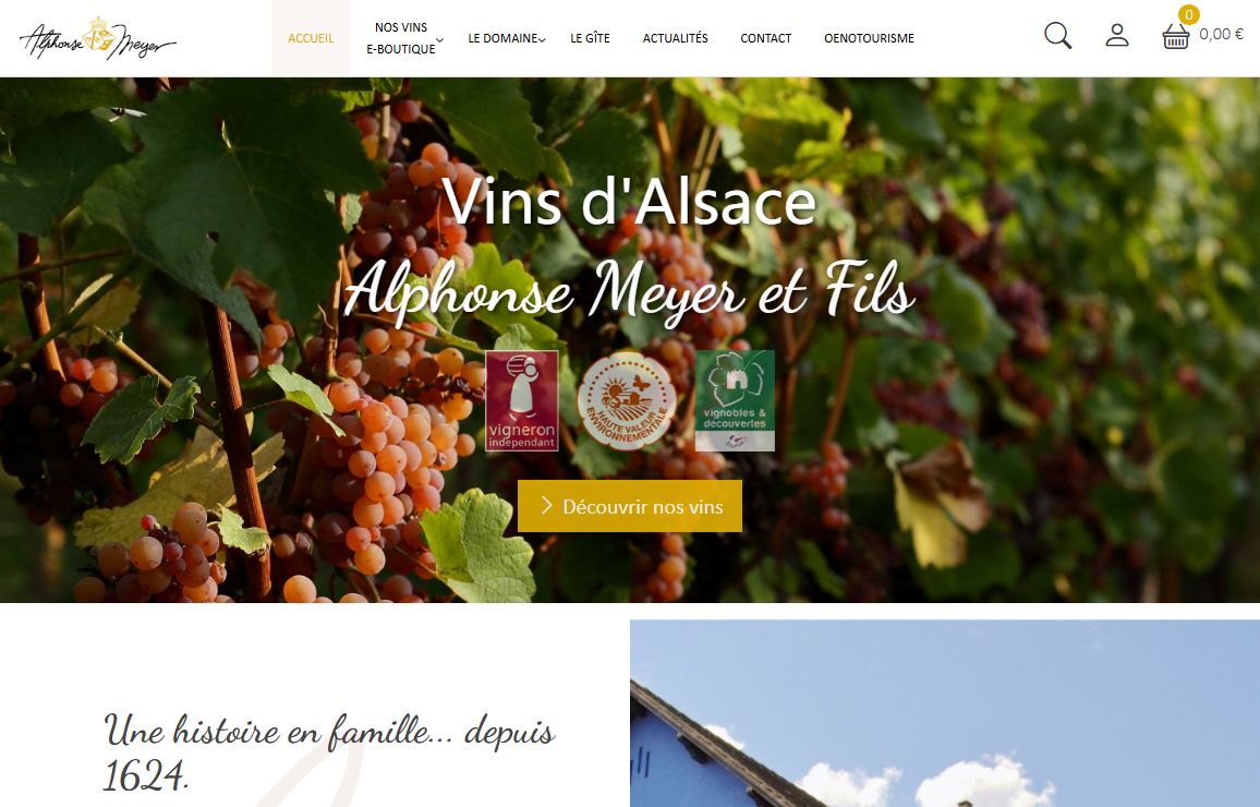 Vins d'Alsace Alphonse MEYER & Fils