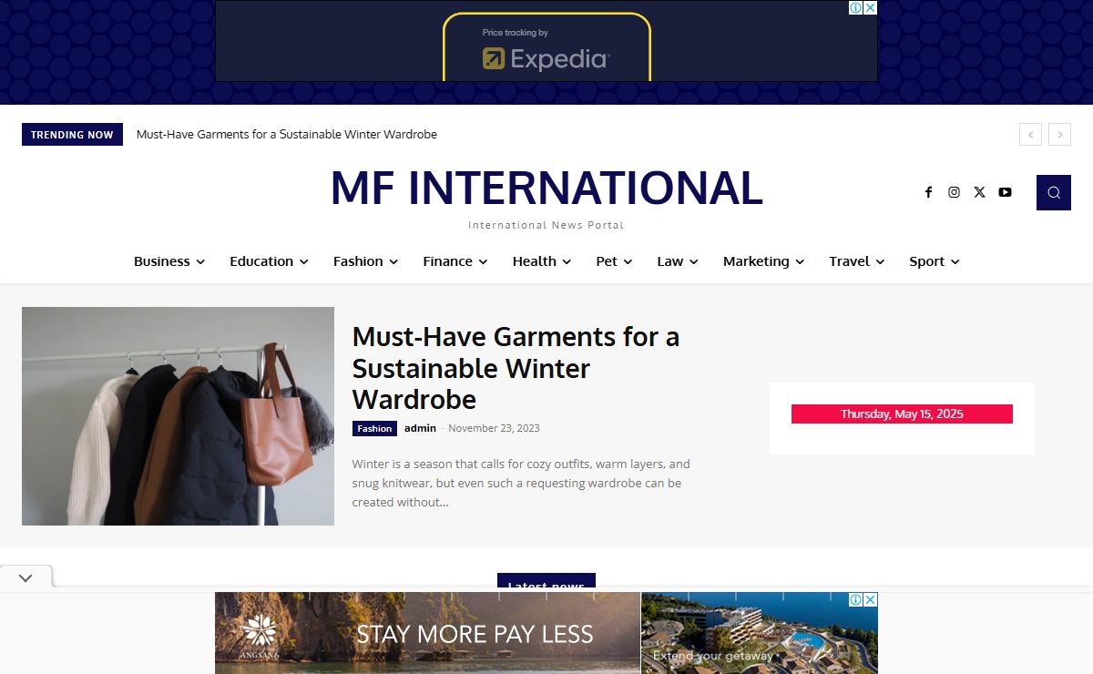 MF INTERNATIONAL - International News Portals |Business |Finance |Health |News Breaking |Travel |Marketing