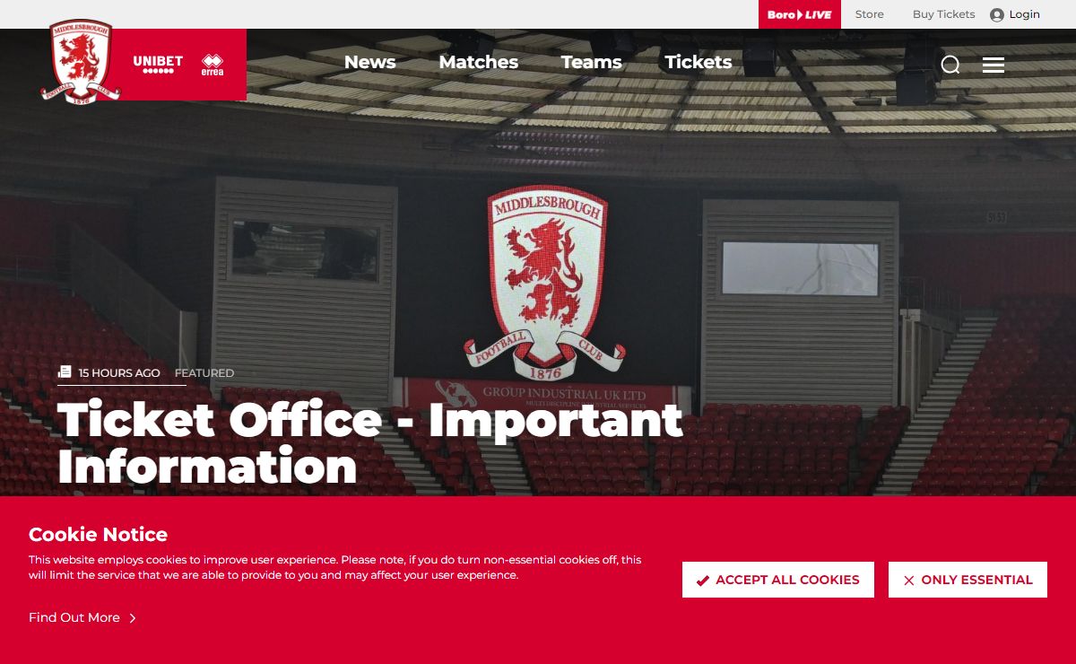 Middlesbrough FC - Middlesbrough FC