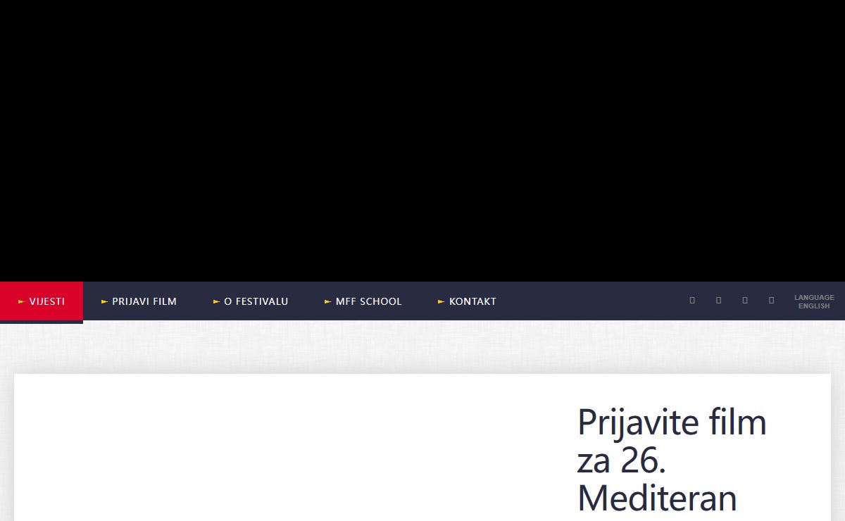 MEDITERAN FILM FESTIVAL | ŠIROKI BRIJEG | BOSNA I HERCEGOVINA