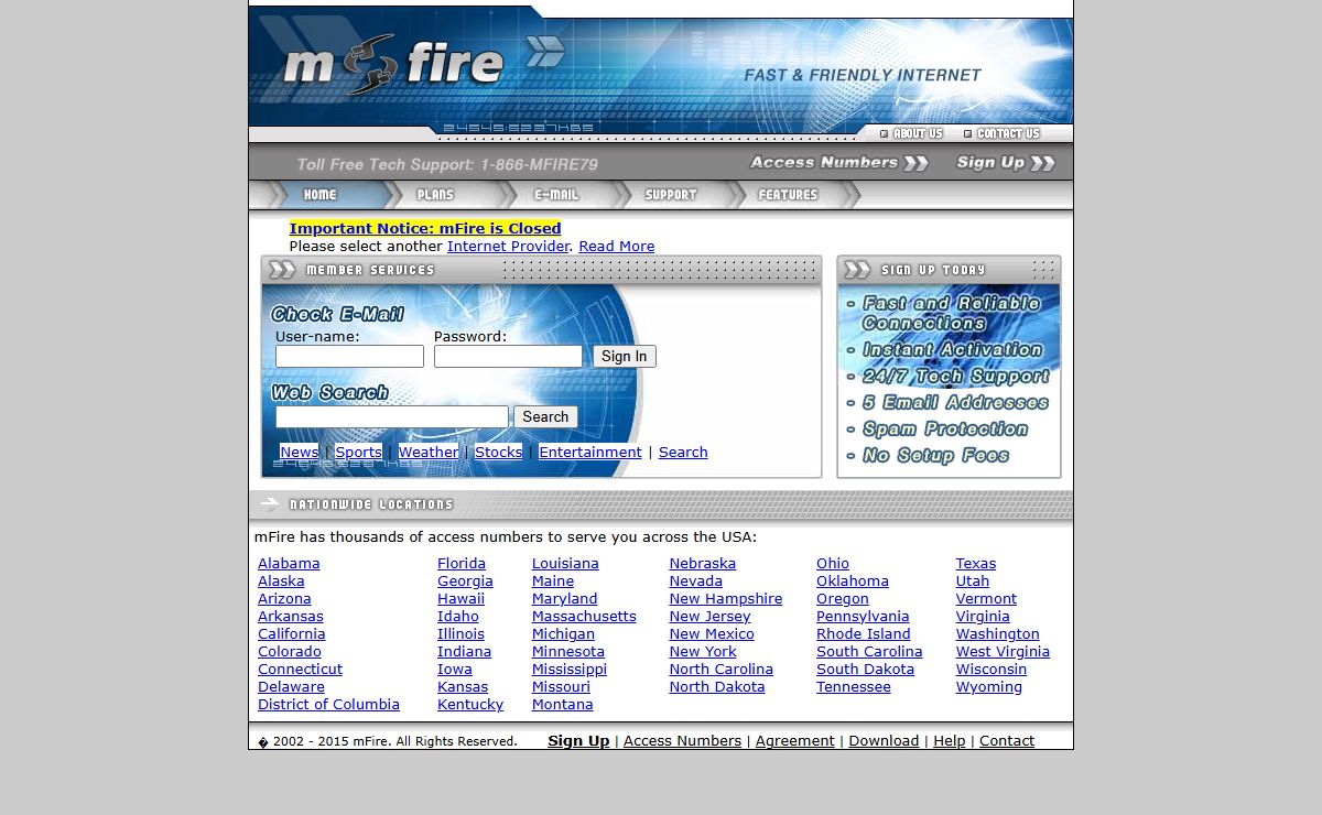 mFire ISP - Quality Internet Access
