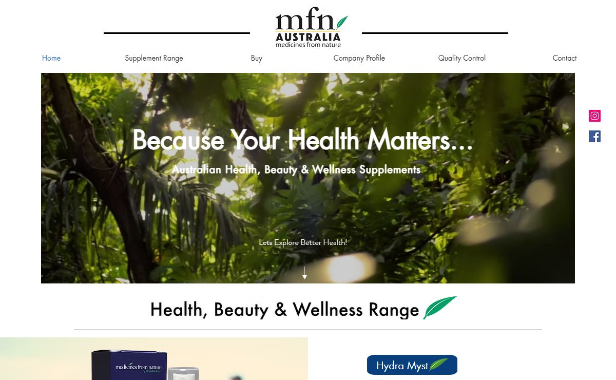 Health Products | Medicines From Nature - Australia