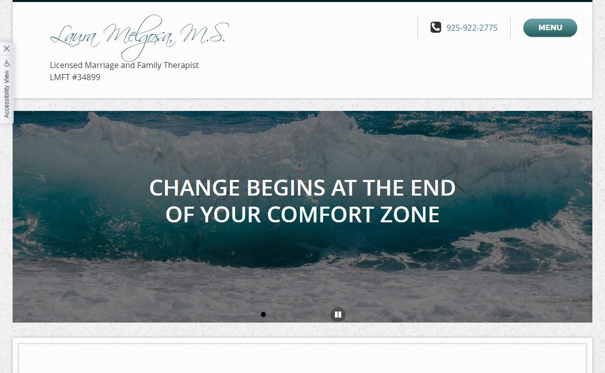Welcome! | Therapist in San Ramon, CA | Laura Melgosa, M.S.