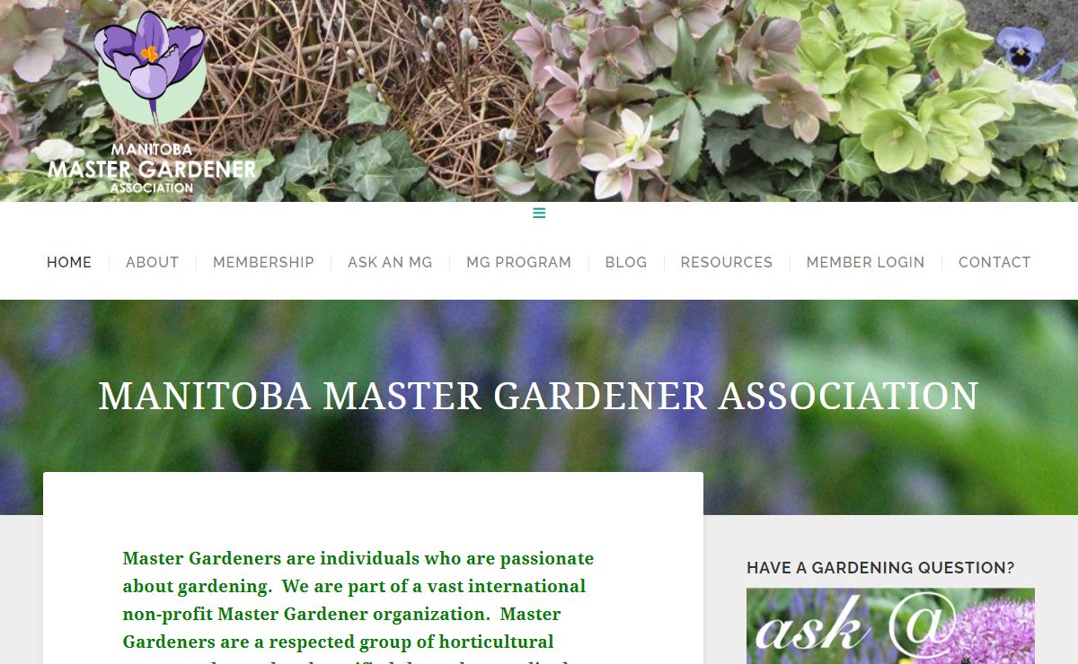 Manitoba Master Gardener Association