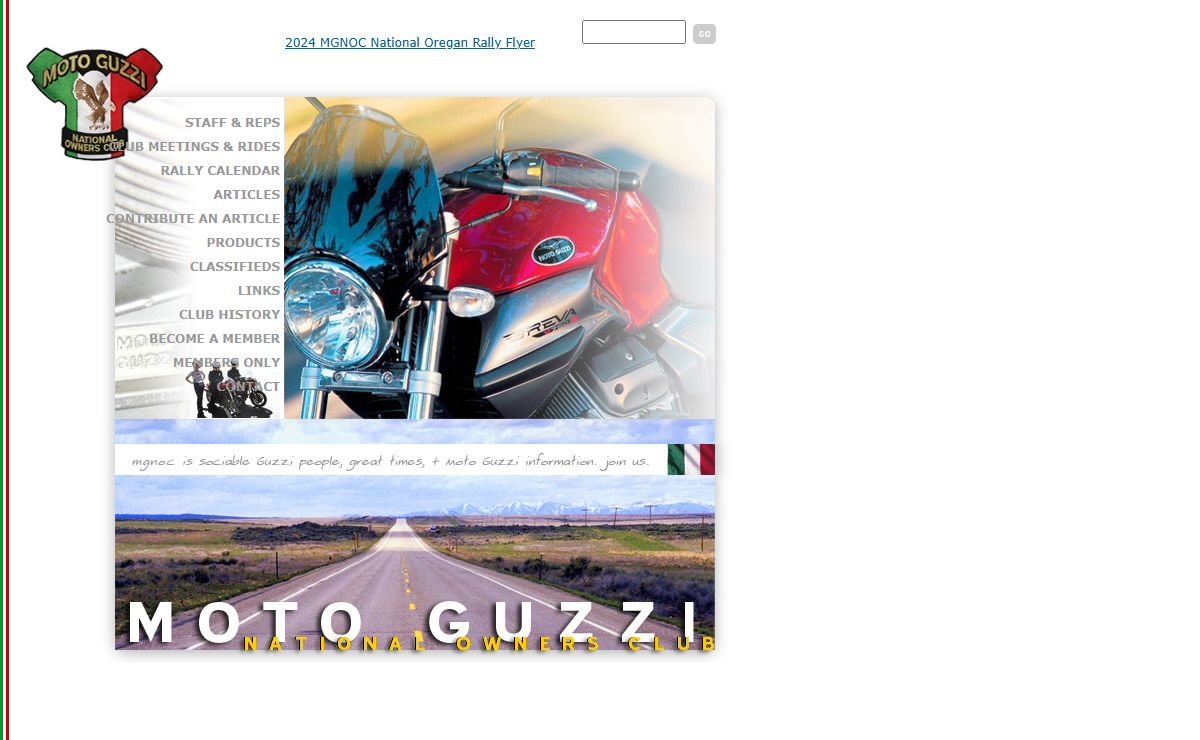 Moto Guzzi National Owners Club - HOME