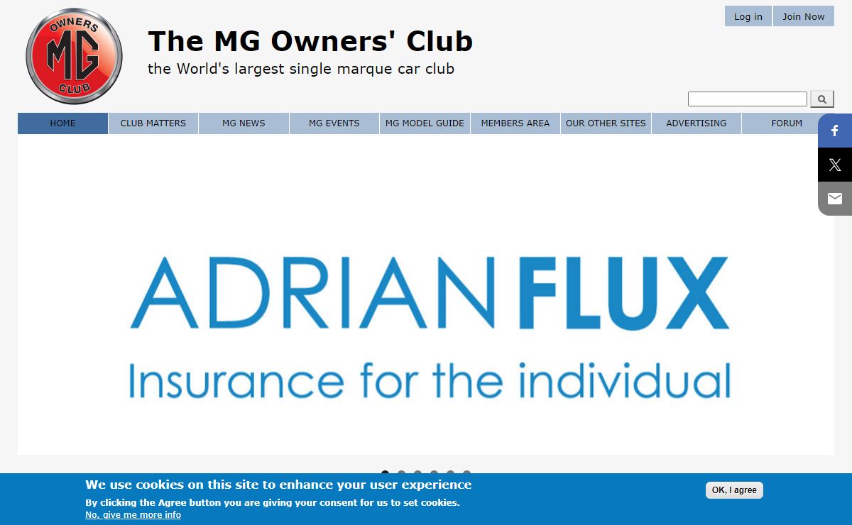 Home | The MG Owners' Club