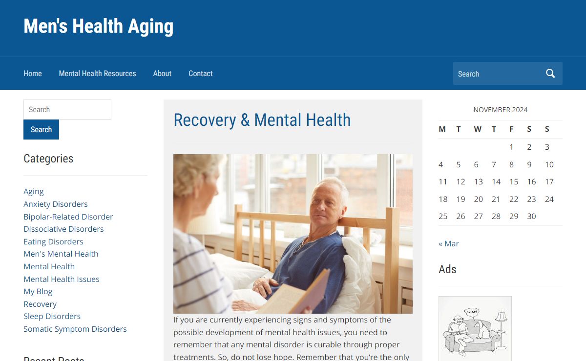 Men's Health Aging