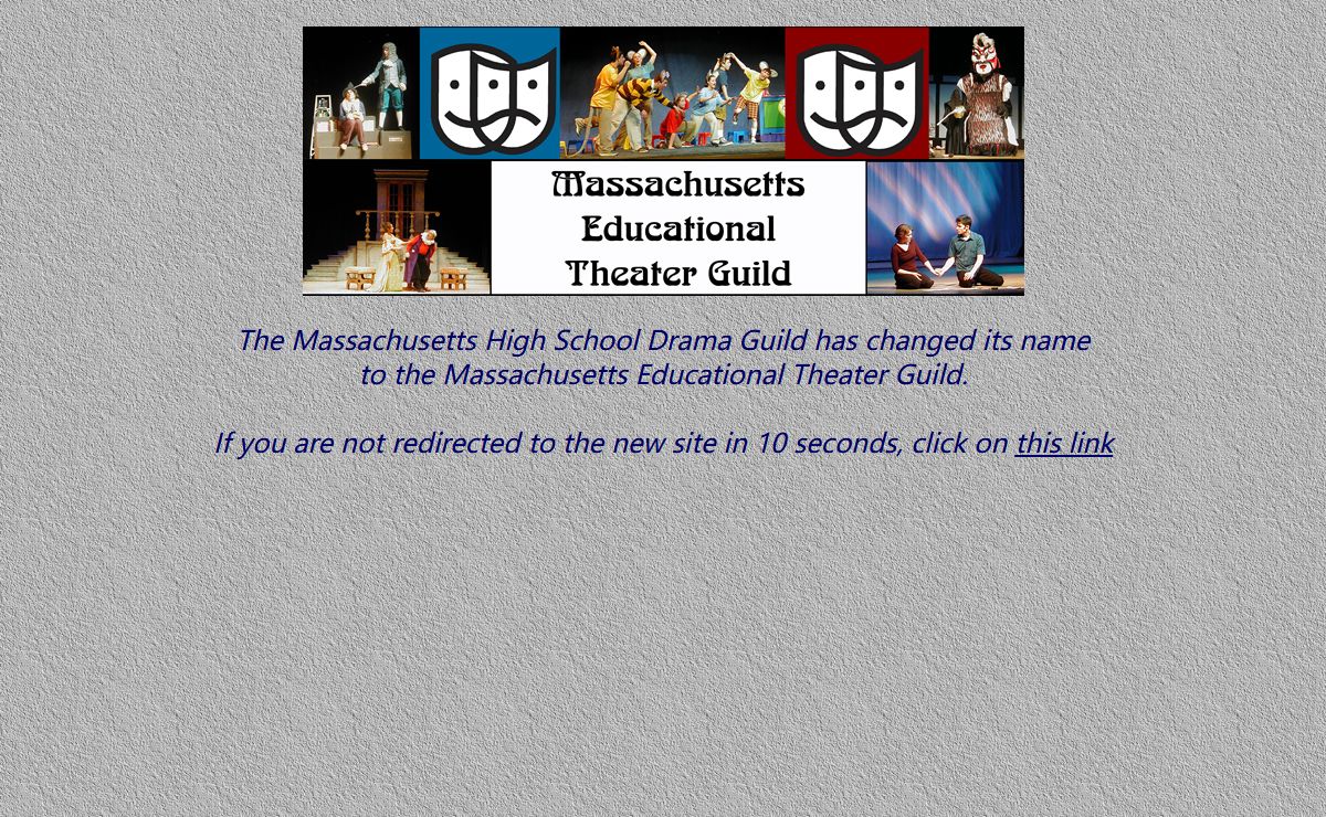 Massachusetts High School Drama Guild Inc.
