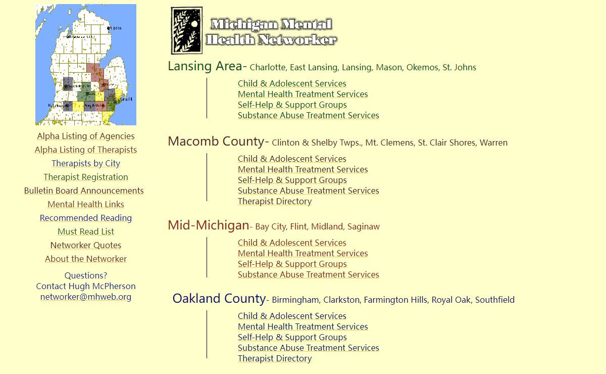 The Michigan Mental Health Networker