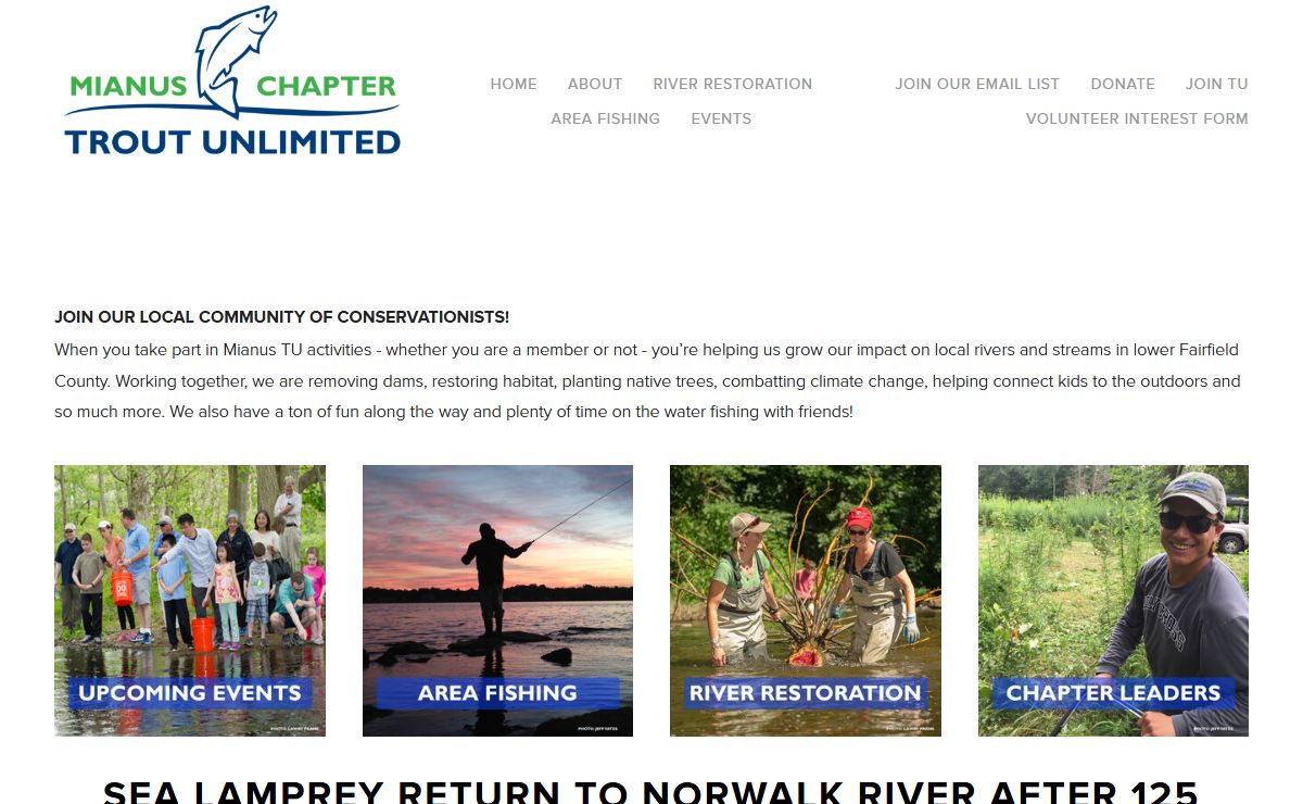 Mianus Chapter of Trout Unlimited