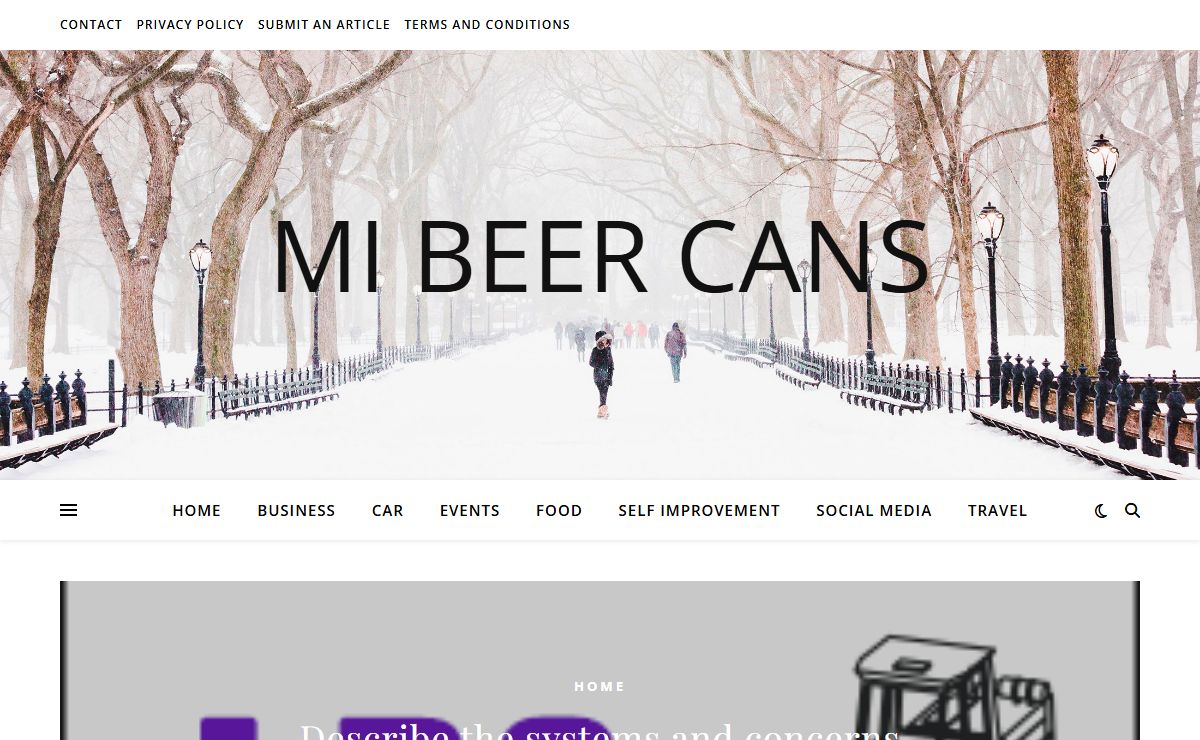 Mi Beer Cans -