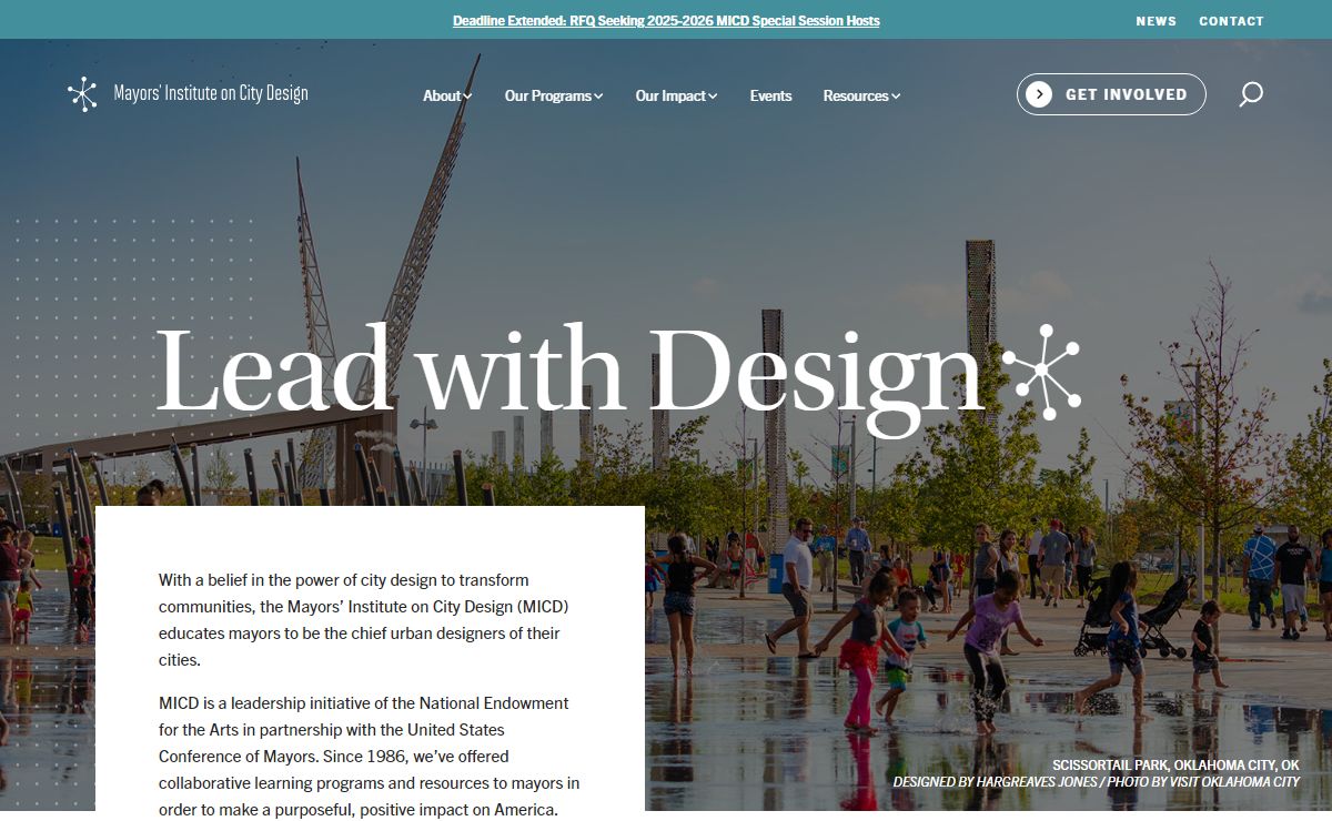 Home - Mayors' Institute on City Design