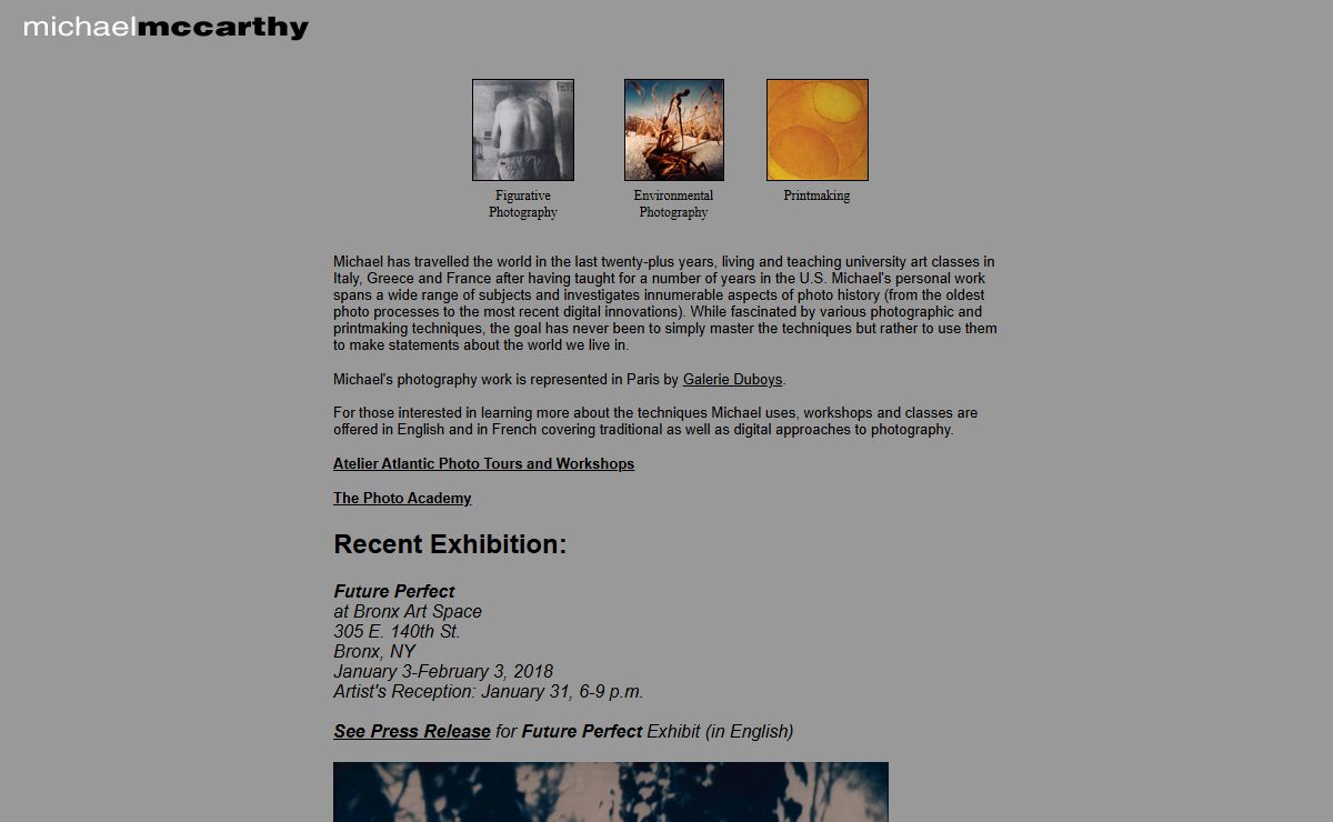 Experimental Photo, Pinhole Photo, Landscape Photo, Travel Photo | Michael McCarthy ~ Photographer & Artist