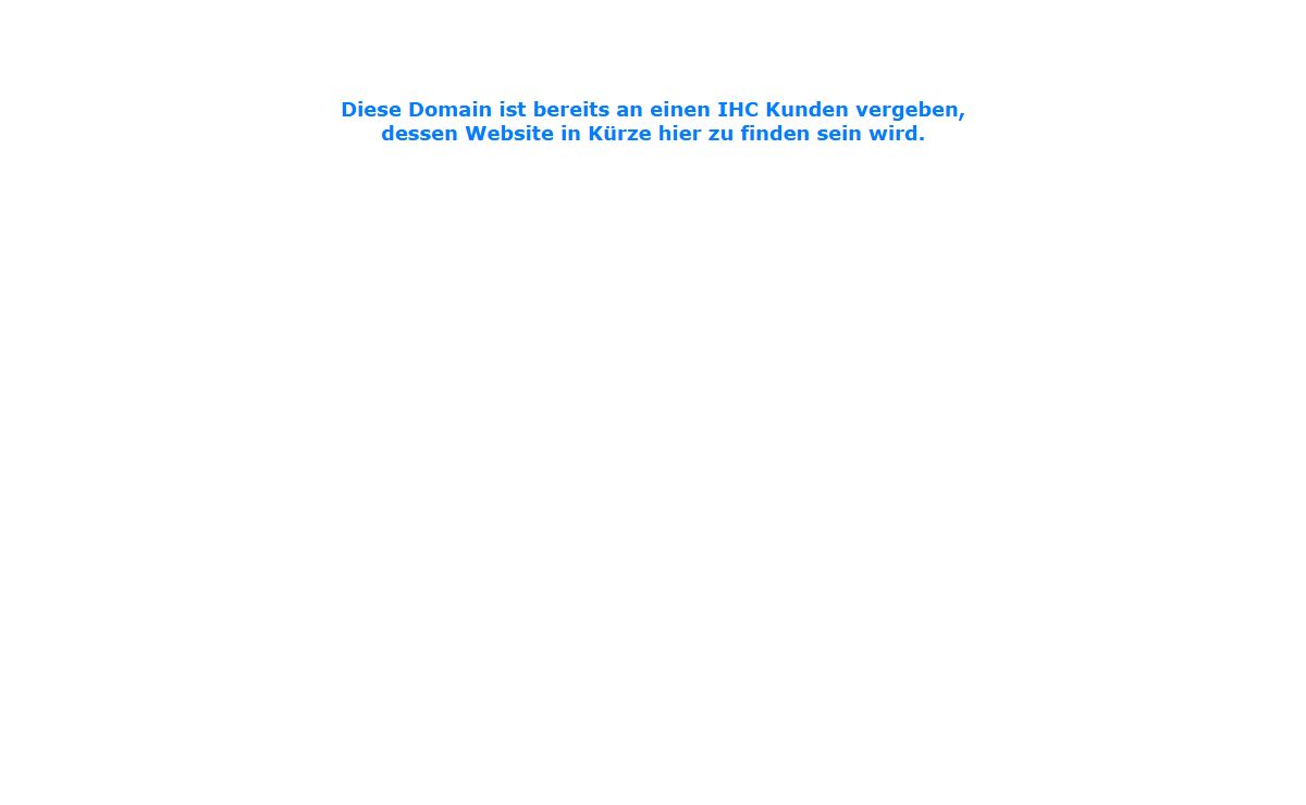 IHC - WEBHOSTING