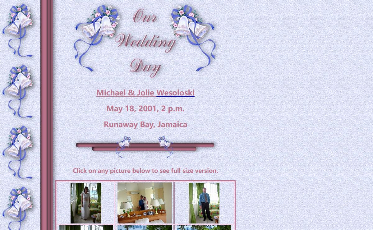 Michael & Jolie's Wedding pictures