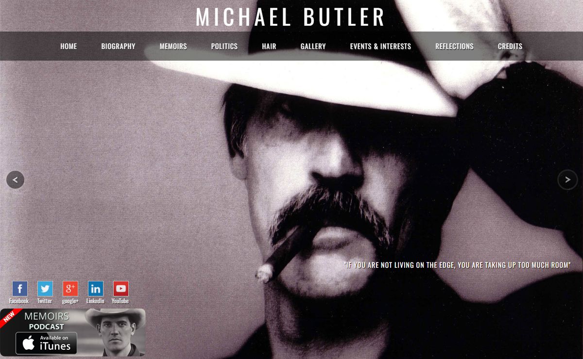 Official Website - Michael Butler