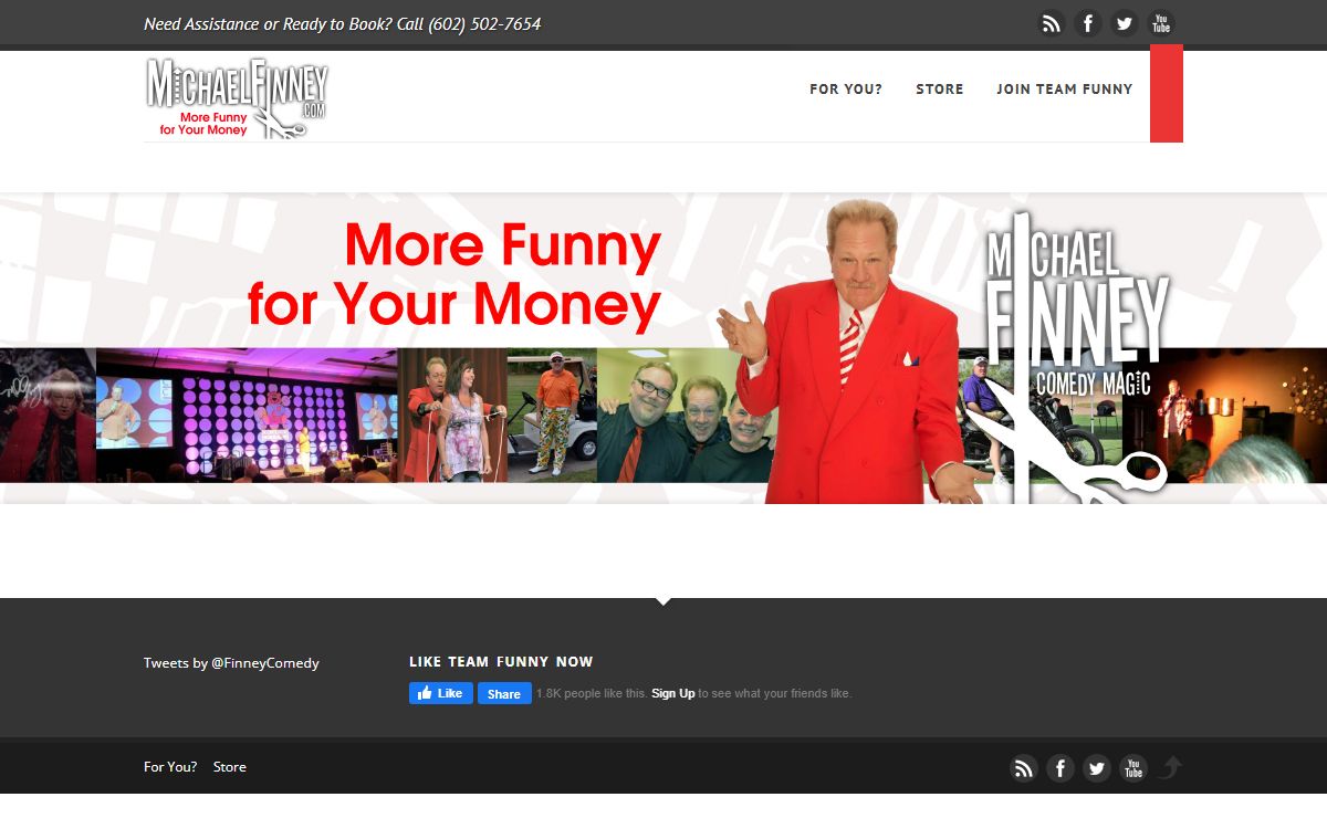 MichaelFinney.com – Welcome to Team Funny