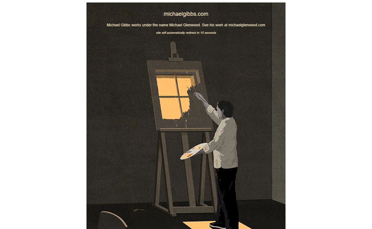 Illustrator Michael Gibbs (aka Michael Glenwood)