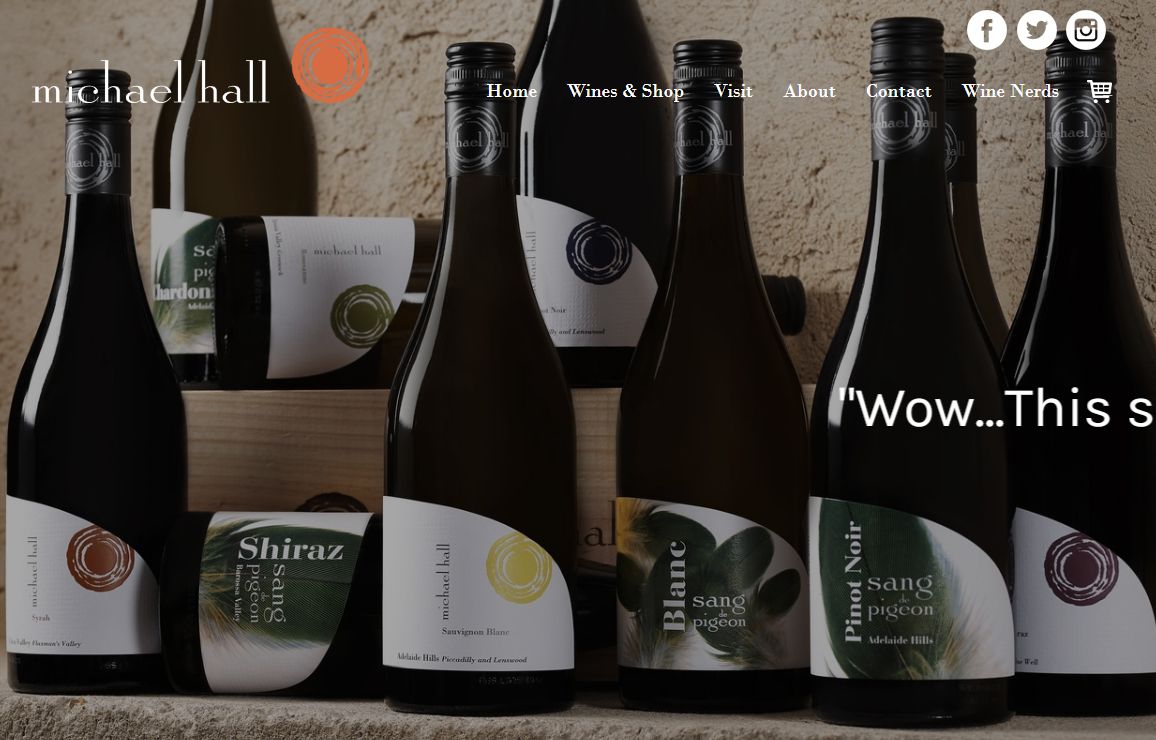 Michael Hall Wines - Homepage