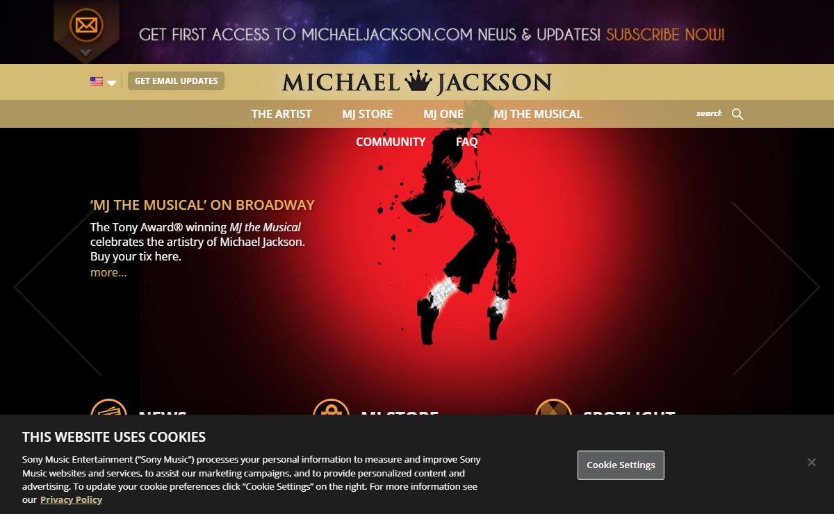 Home - Michael Jackson Official Site