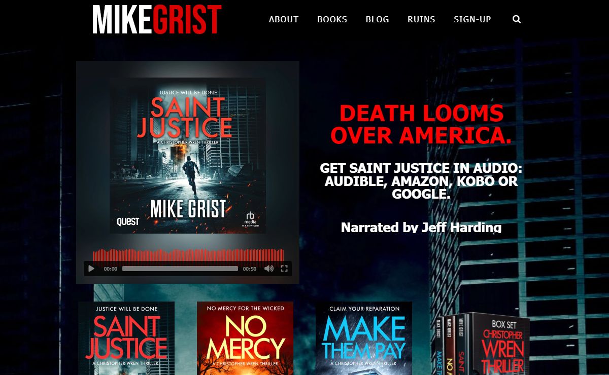 Mike Grist | Author of the Chris Wren thrillers