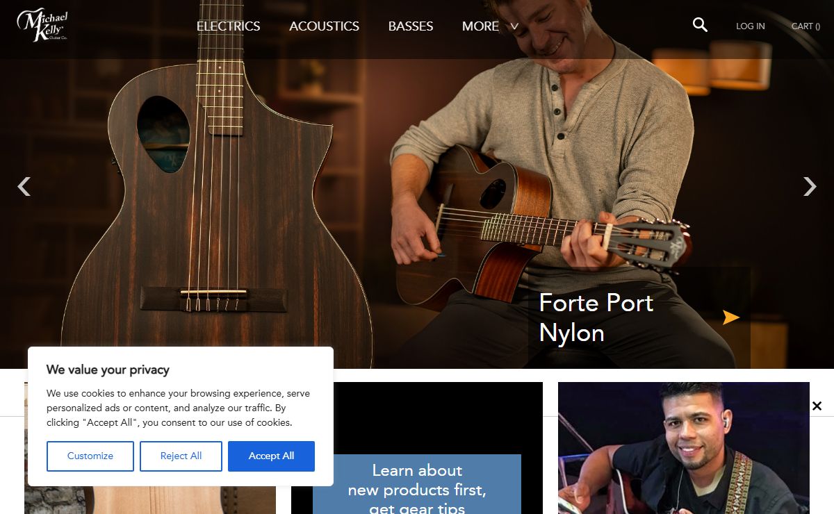 Home | Michael Kelly Guitar Co.