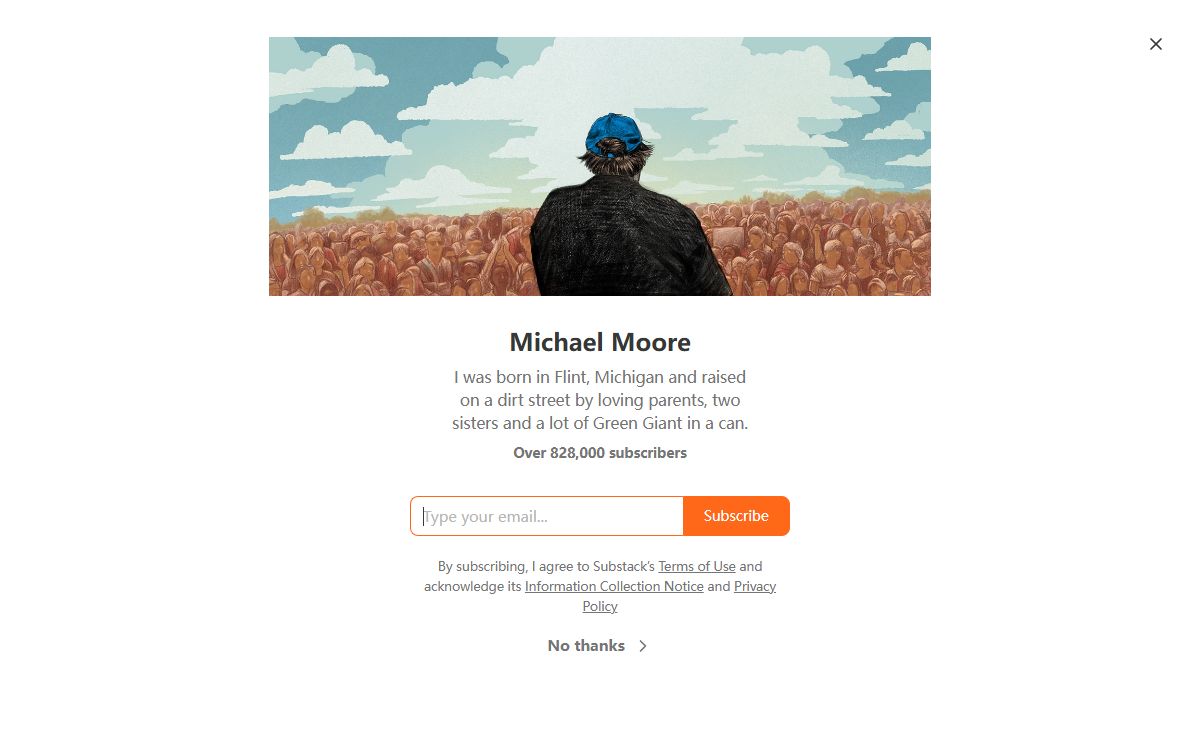 Michael Moore | Substack