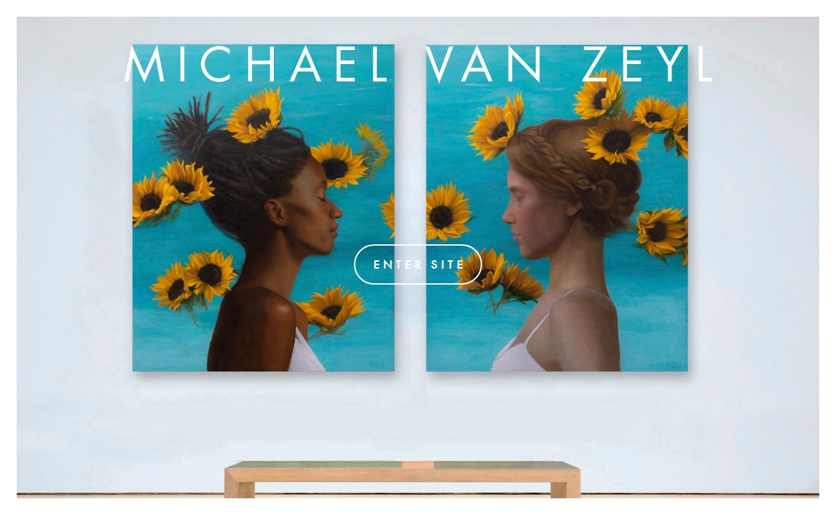 Michael Van Zeyl portrait artist chicago, fine artist, painter, Michael Van Zeyl