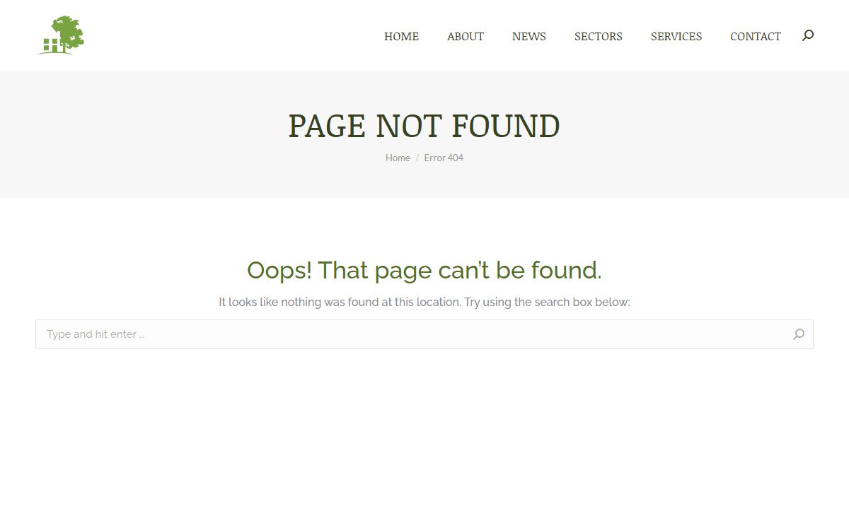 Page not found - Clarkson and Woods