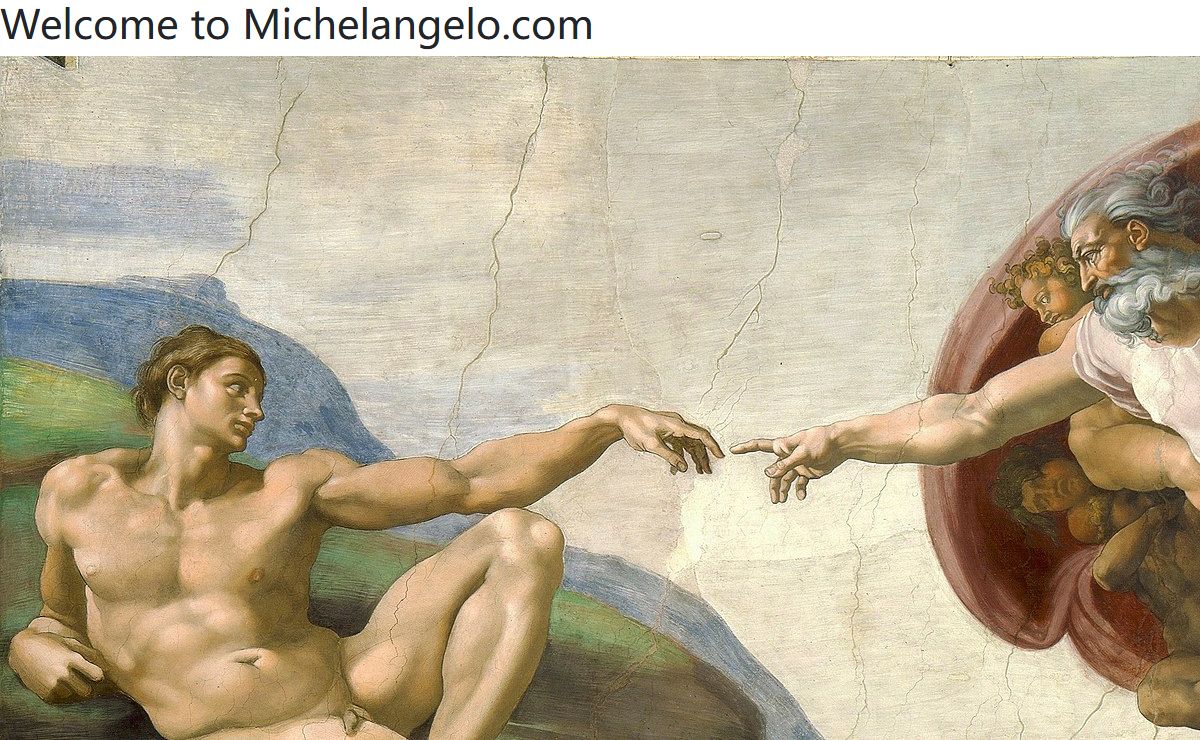Michelangelo.com | The Finer Things in Life!