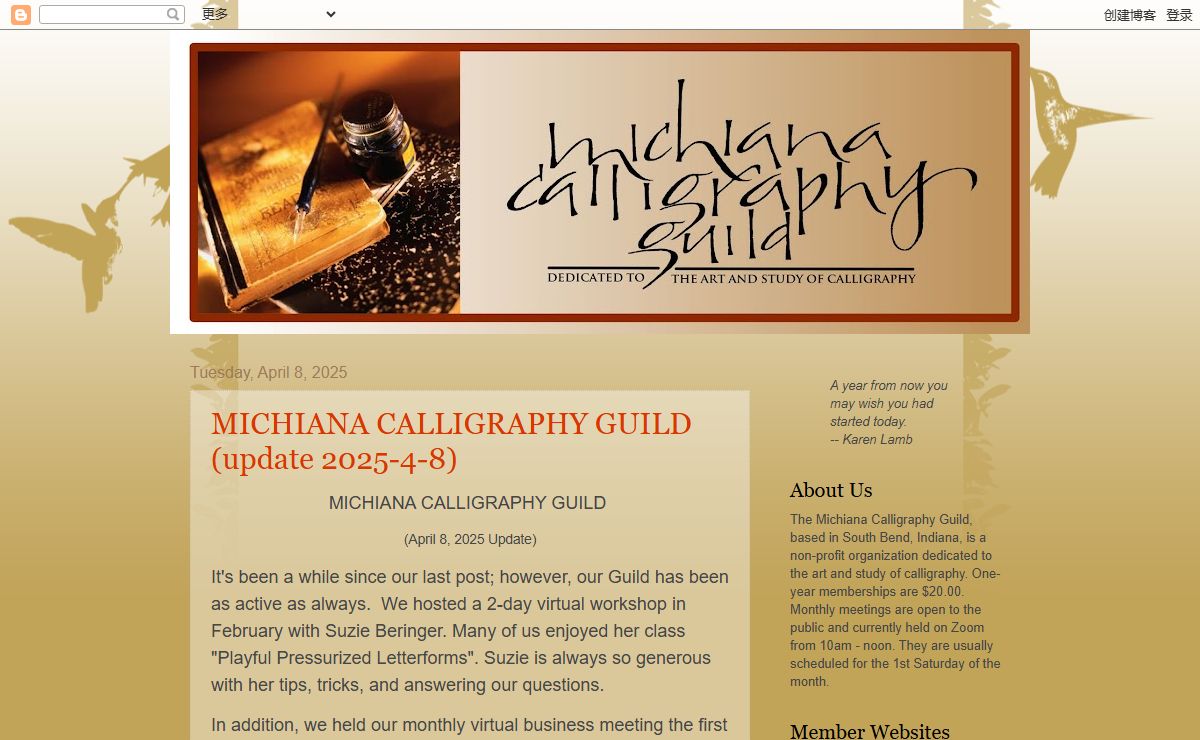 Michiana Calligraphy Guild